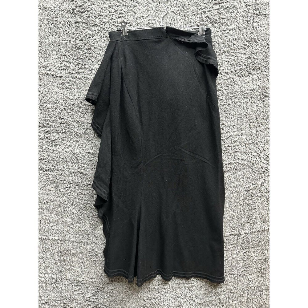 Givenchy Ruffled‎ Mid-length Skirt Black Size 4 US NWT - Picture 2 of 10